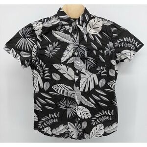 Gap Hawaiian Shirt Men's Size M 100% Cotton Floral Tropical Aloha